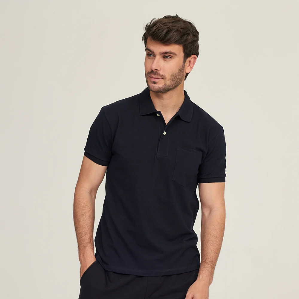 7290 POLO PIQUÉ CON PUÑO Y BOLSILLO. CORTE HOLGADO - Imagen 9