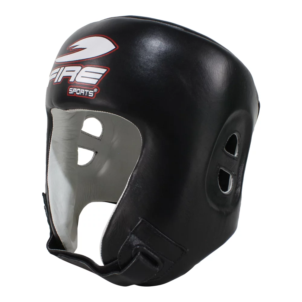 Careta Abierta de PIEL Fire Sports Box/MMA para entrenamientos y competencias - Imagen 3