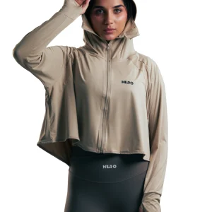 HOODIE GAITER UV HERO TAUPE