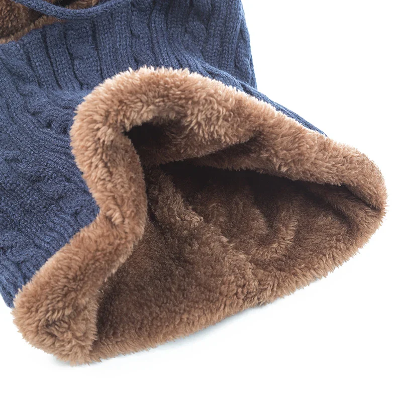 AETRUE Knitted Wool Hood - Imagen 8