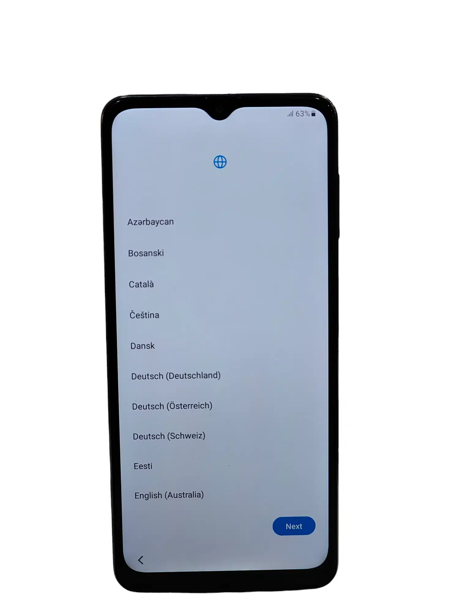 Samsung Galaxy M12 4GB/128GB Smartphone Azul Segunda Mano