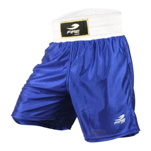 Short de box olimpico Fire Sports oficial para competencias Varonil Azul