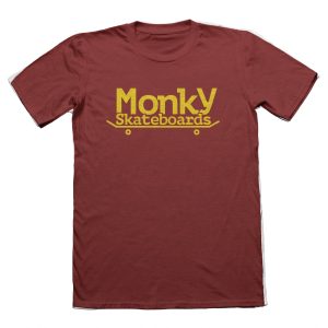 Camiseta – Monky classic granate