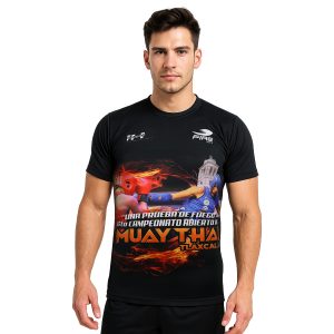 Playera Deportiva VARONIL prueba de fuego muay thai